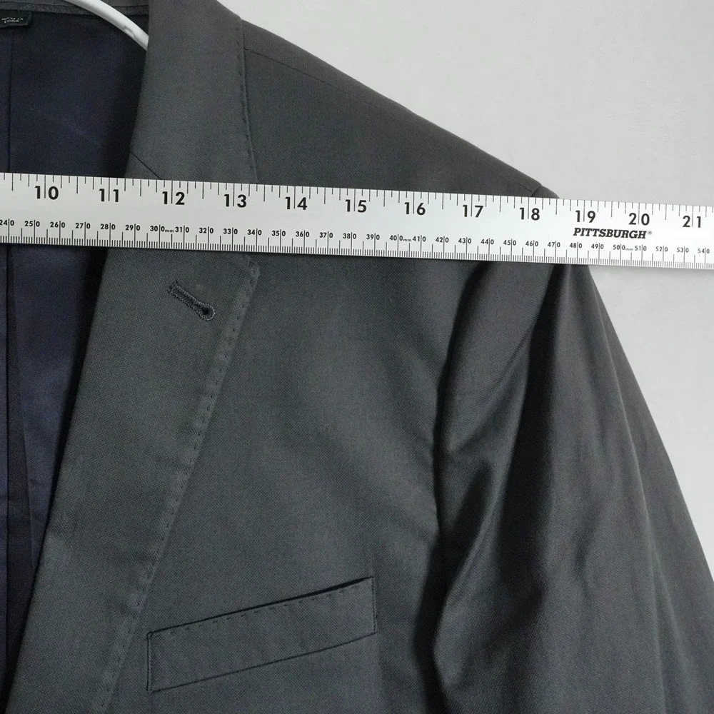 J.Crew Ludlow Men's Gray‎ Blazer Sport Coat Tollego 1900 Jacket 44L